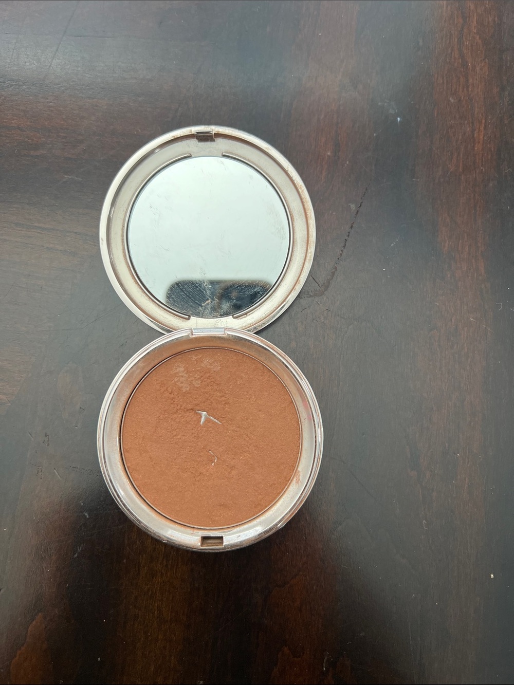 Warm Tan Pressed Face Powder Compact - Matte Bronzer